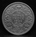 Quarter RUPEE 1926 George V Silver coins