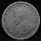 Quarter RUPEE 1929 George V Silver coins
