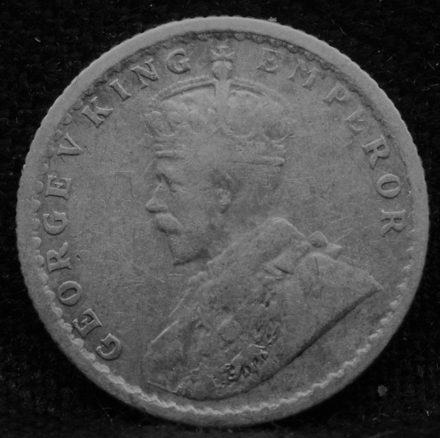Quarter RUPEE 1929 George V Silver coins