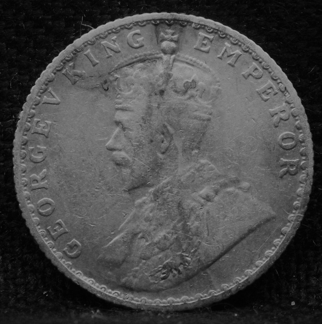 Quarter RUPEE 1928 George V Silver coins