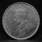 Quarter RUPEE 1928 George V Silver coins
