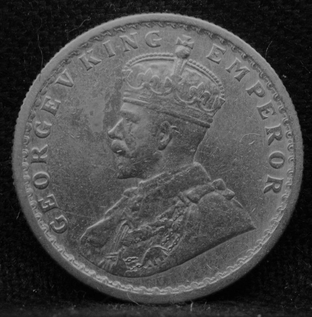 Half RUPEE 1911 George V Silver coins