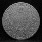 Half RUPEE 1914 George V Silver coins