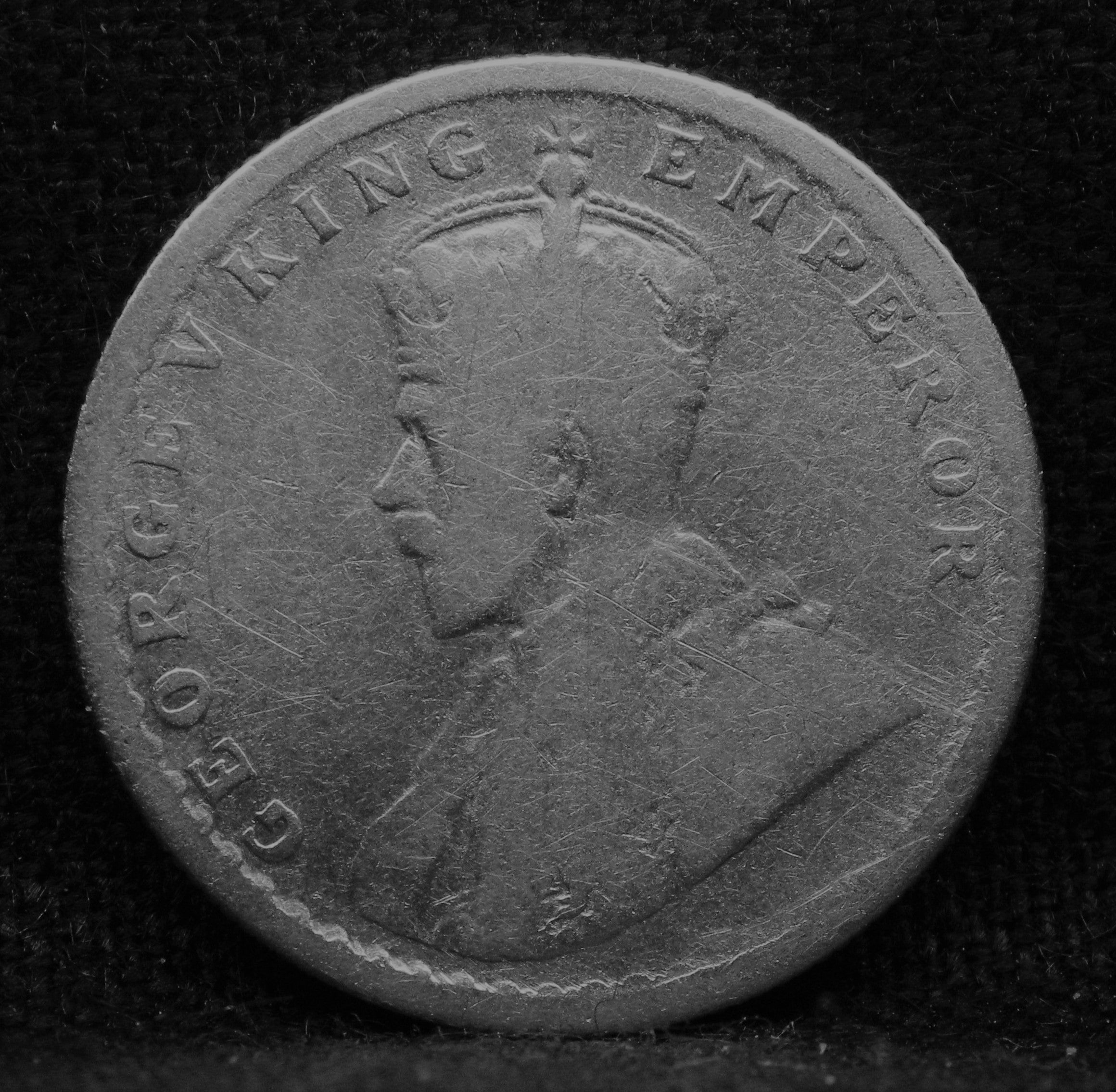 Half RUPEE 1912 George V Silver coins