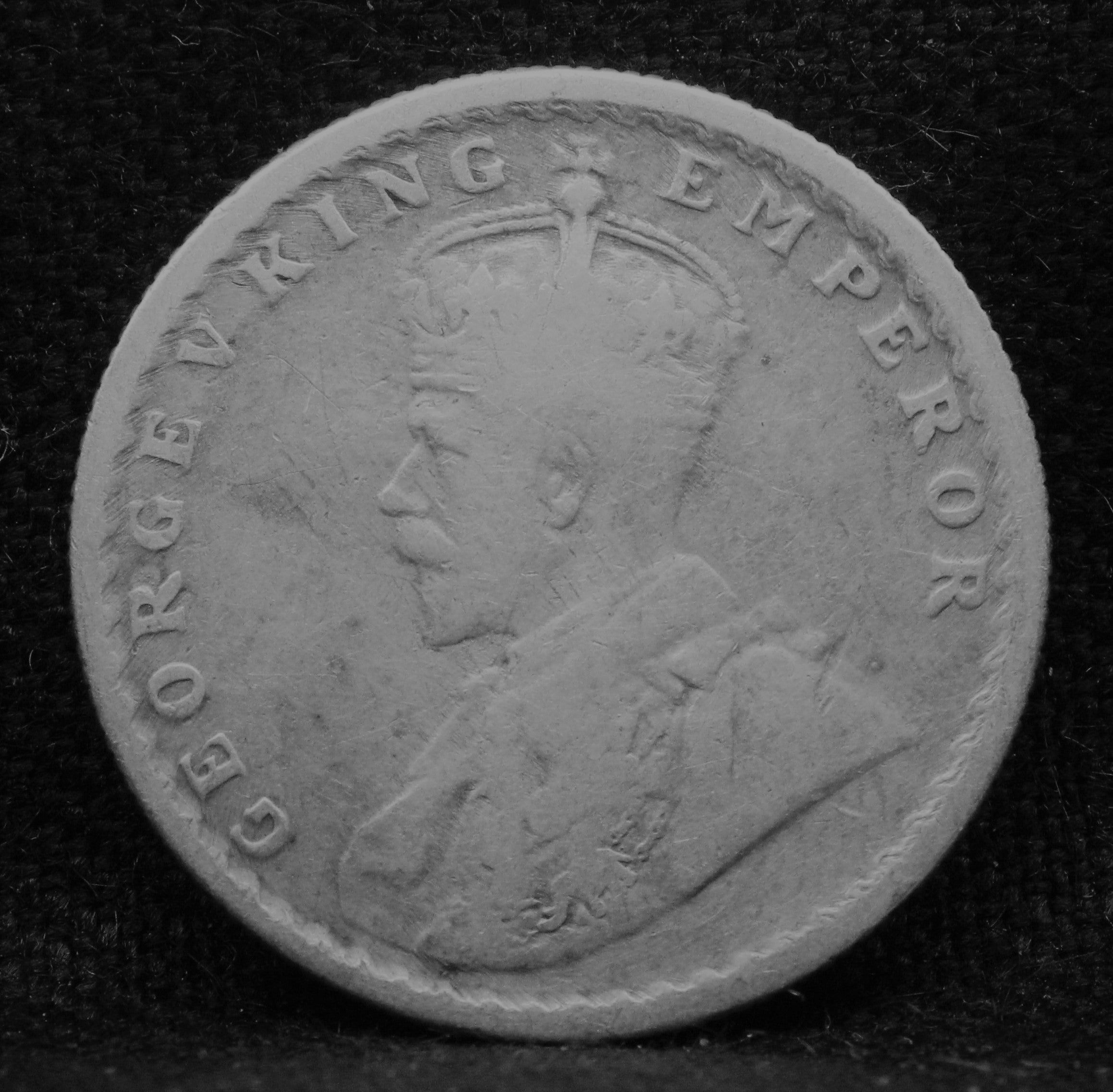 Half RUPEE 1926 George V Silver coins