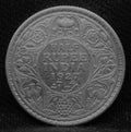 Half RUPEE 1927 George V Silver coins