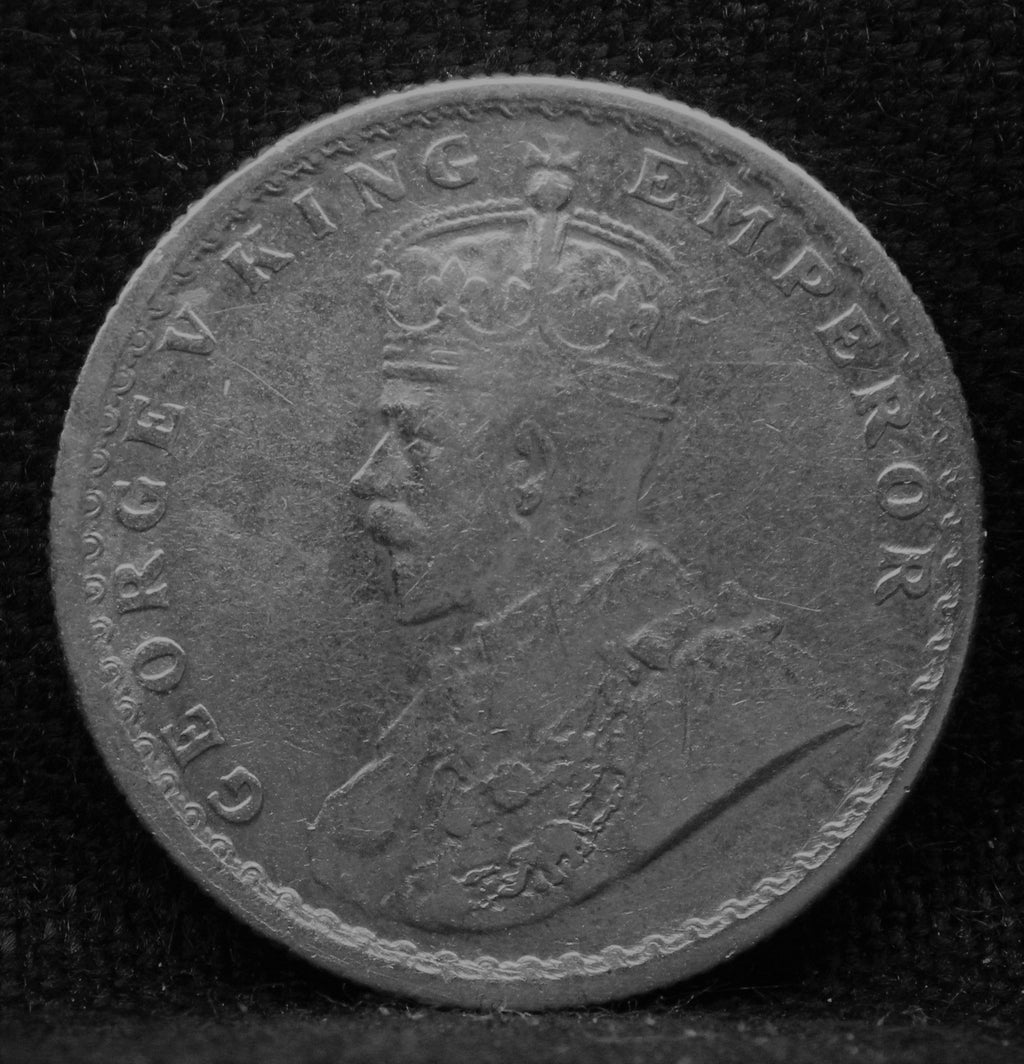 Half RUPEE 1927 George V Silver coins