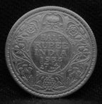 Half RUPEE 1934 George V Silver coins