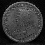 Half RUPEE 1927 George V Silver coins