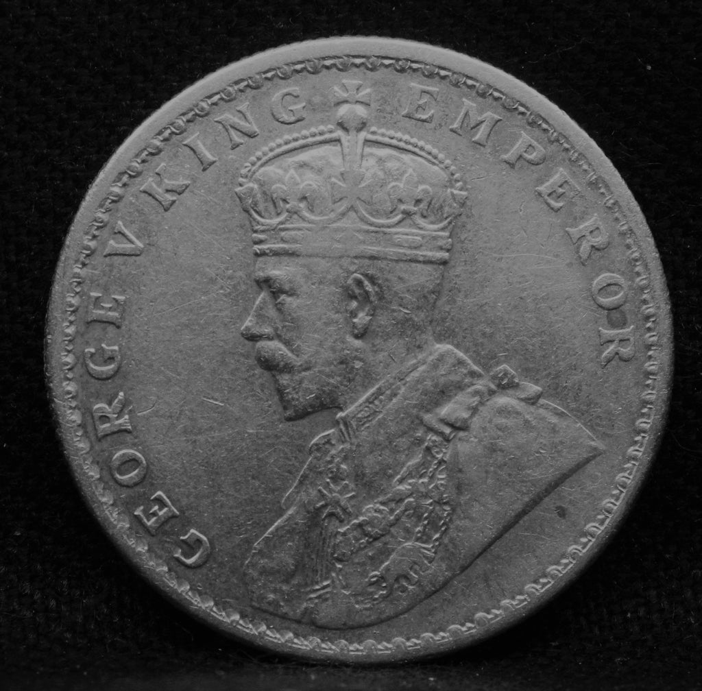 1 Rupee 1916 George V Silver coins