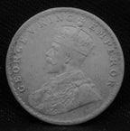 1 Rupee 1917 George V Silver coins