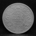 1 Rupee 1918 George V Silver coins