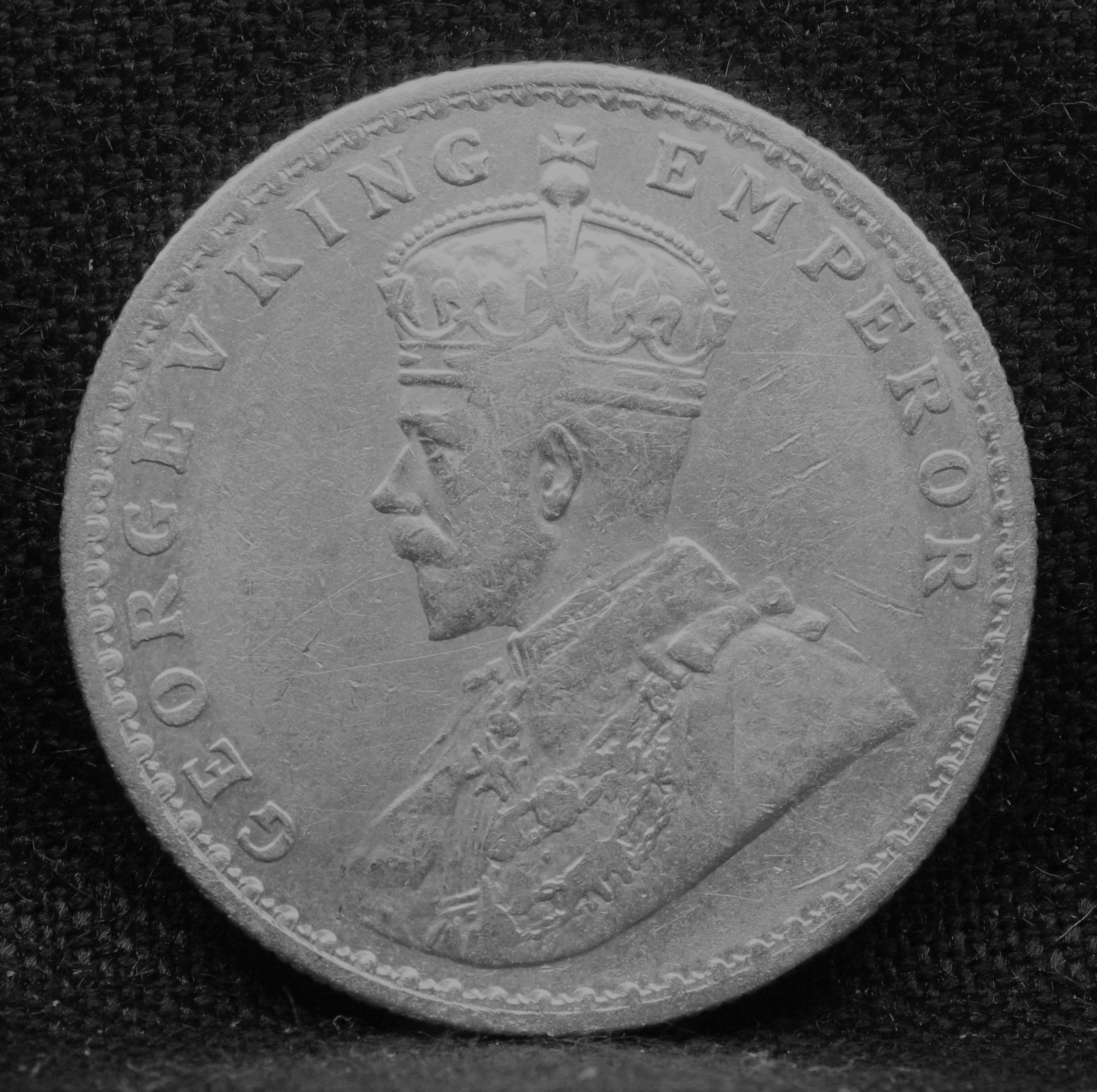 1 Rupee 1911 George V Silver coins