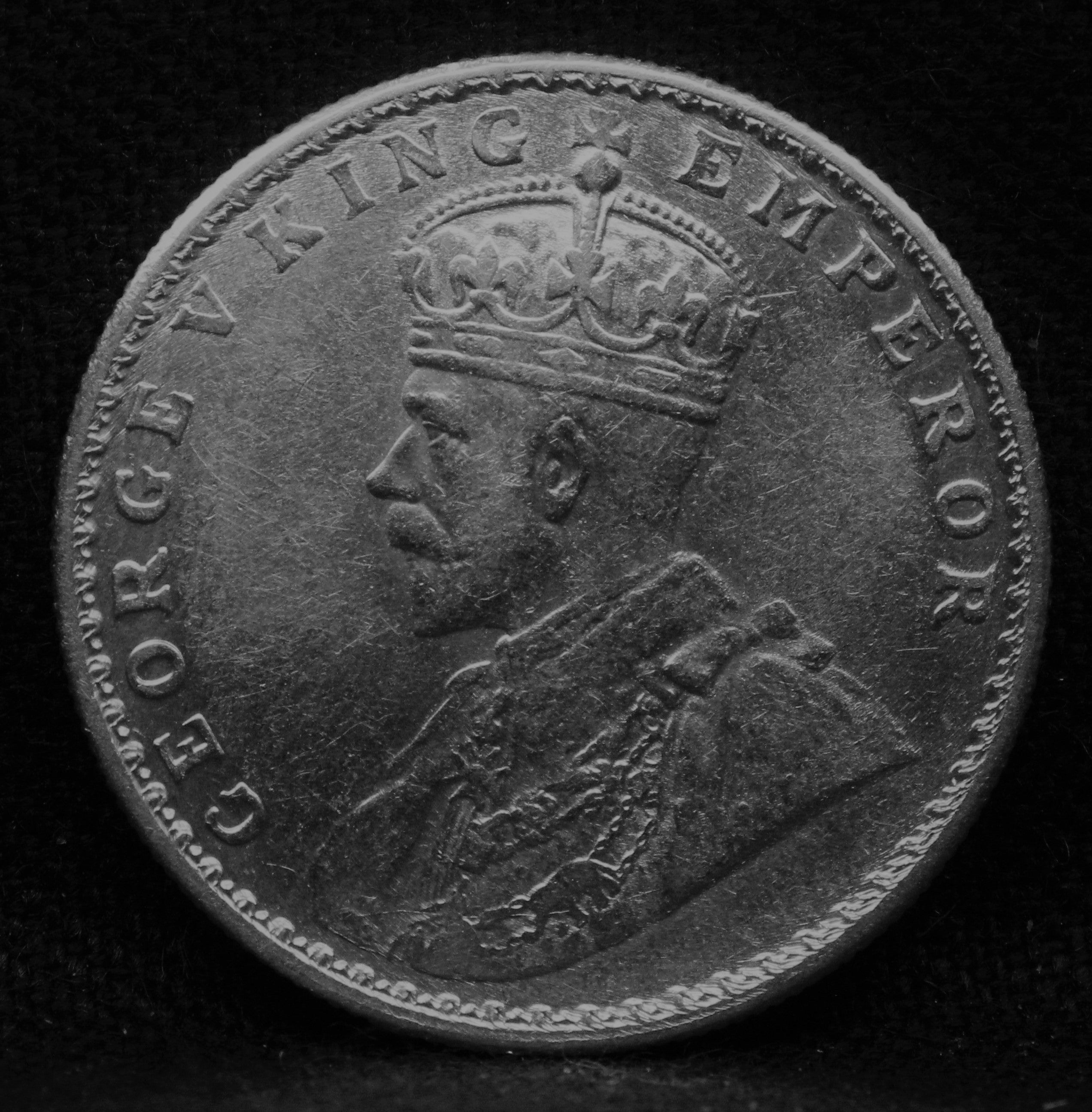 1 Rupee 1914 George V Silver coins