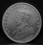 1 Rupee 1912 George V Silver coins