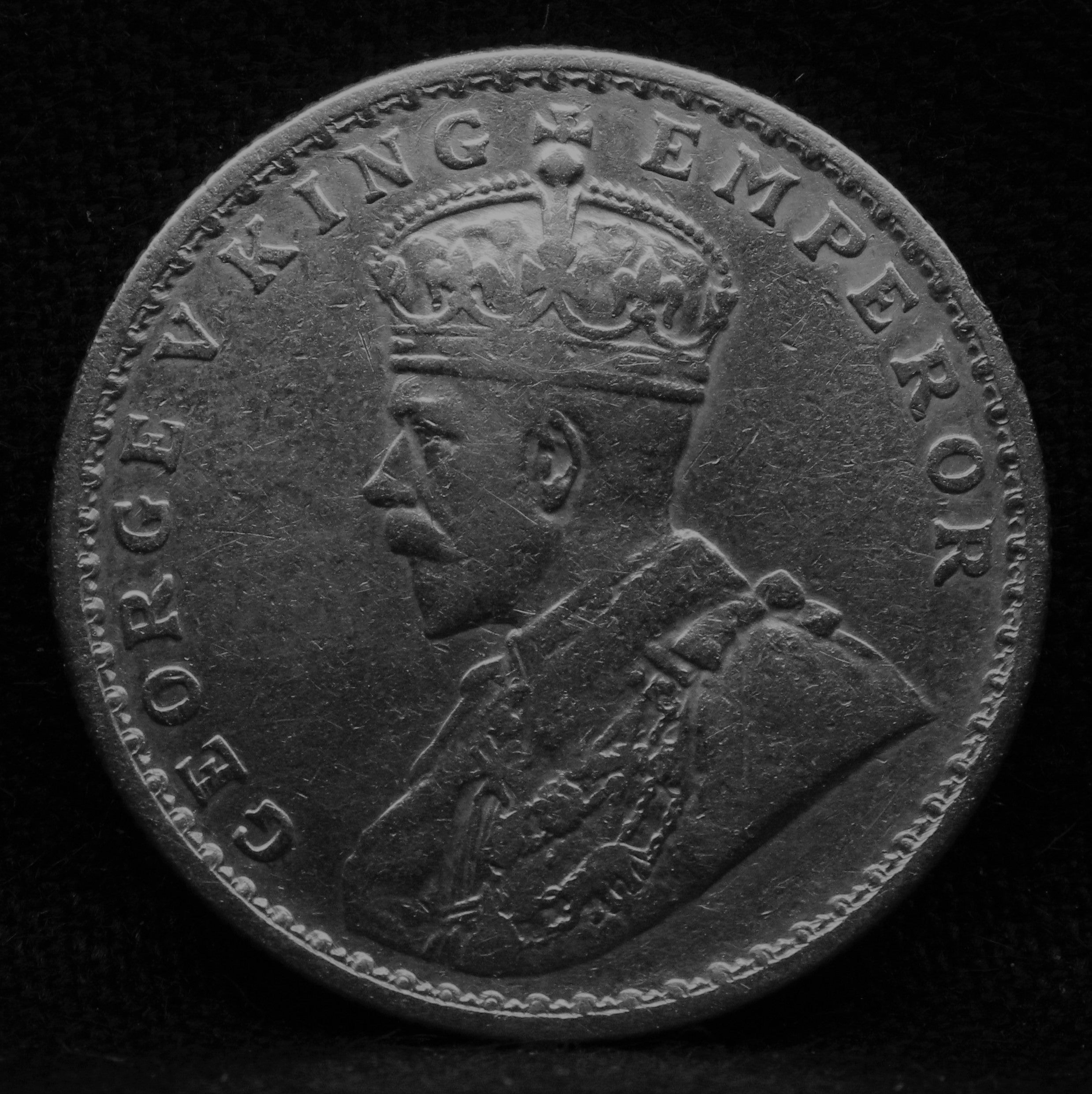 1 Rupee 1915 George V Silver coins