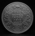 1 Rupee 1915 George V Silver coins