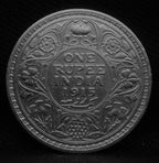 1 Rupee 1915 George V Silver coins