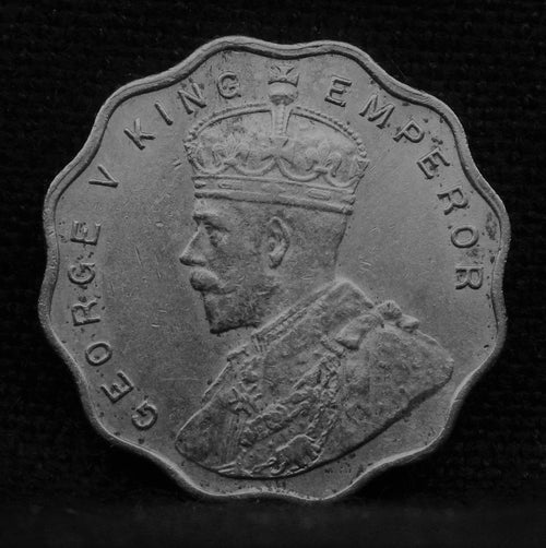 1 Anna 1912 George V Copper-Nickel coins