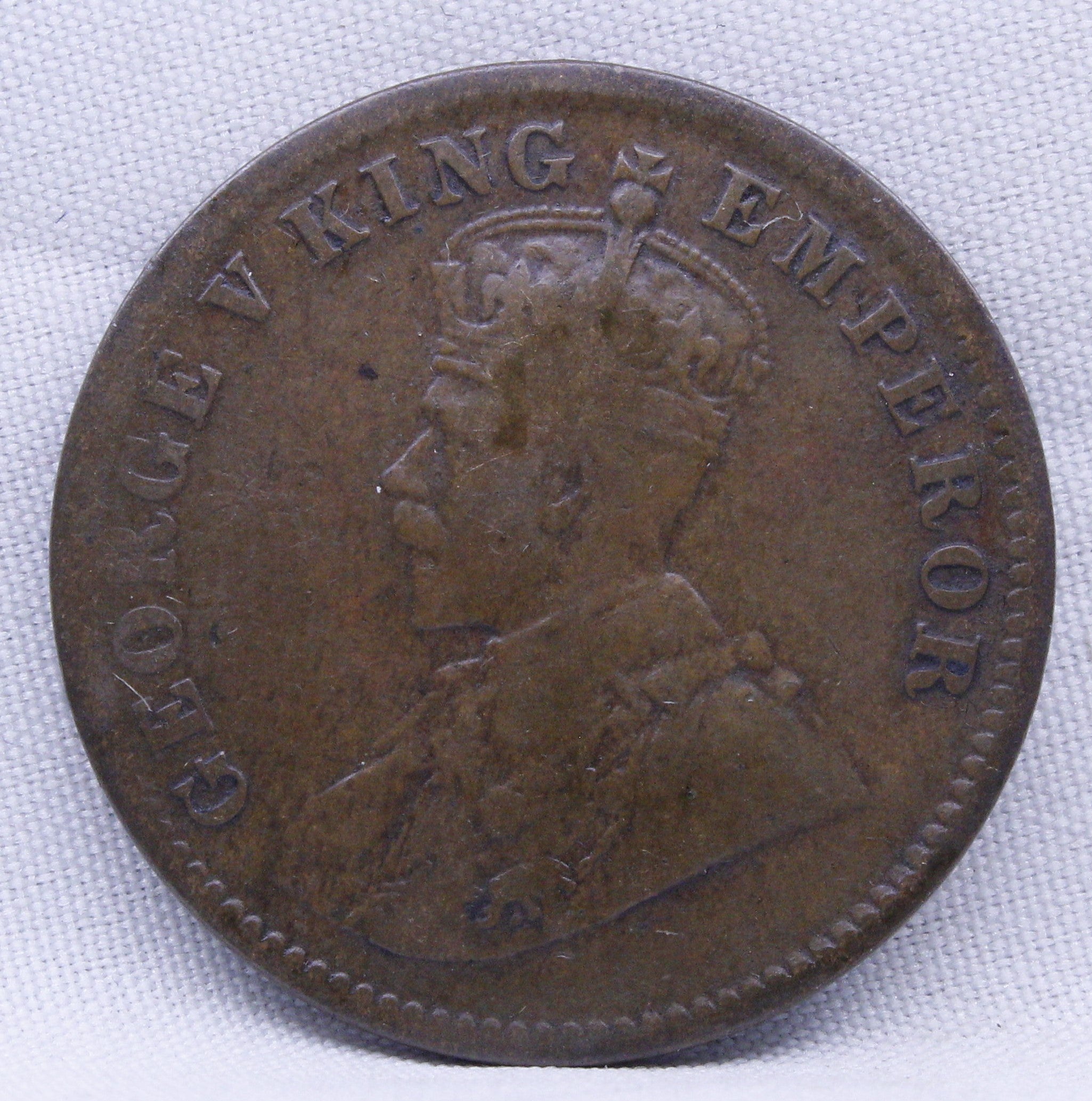 Quarter 1912 George V Copper coins