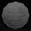 1 Anna 1912 George V Copper-Nickel coins