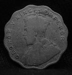 1 Anna 1912 George V Copper-Nickel coins