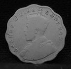 1 Anna 1912 George V Copper-Nickel coins