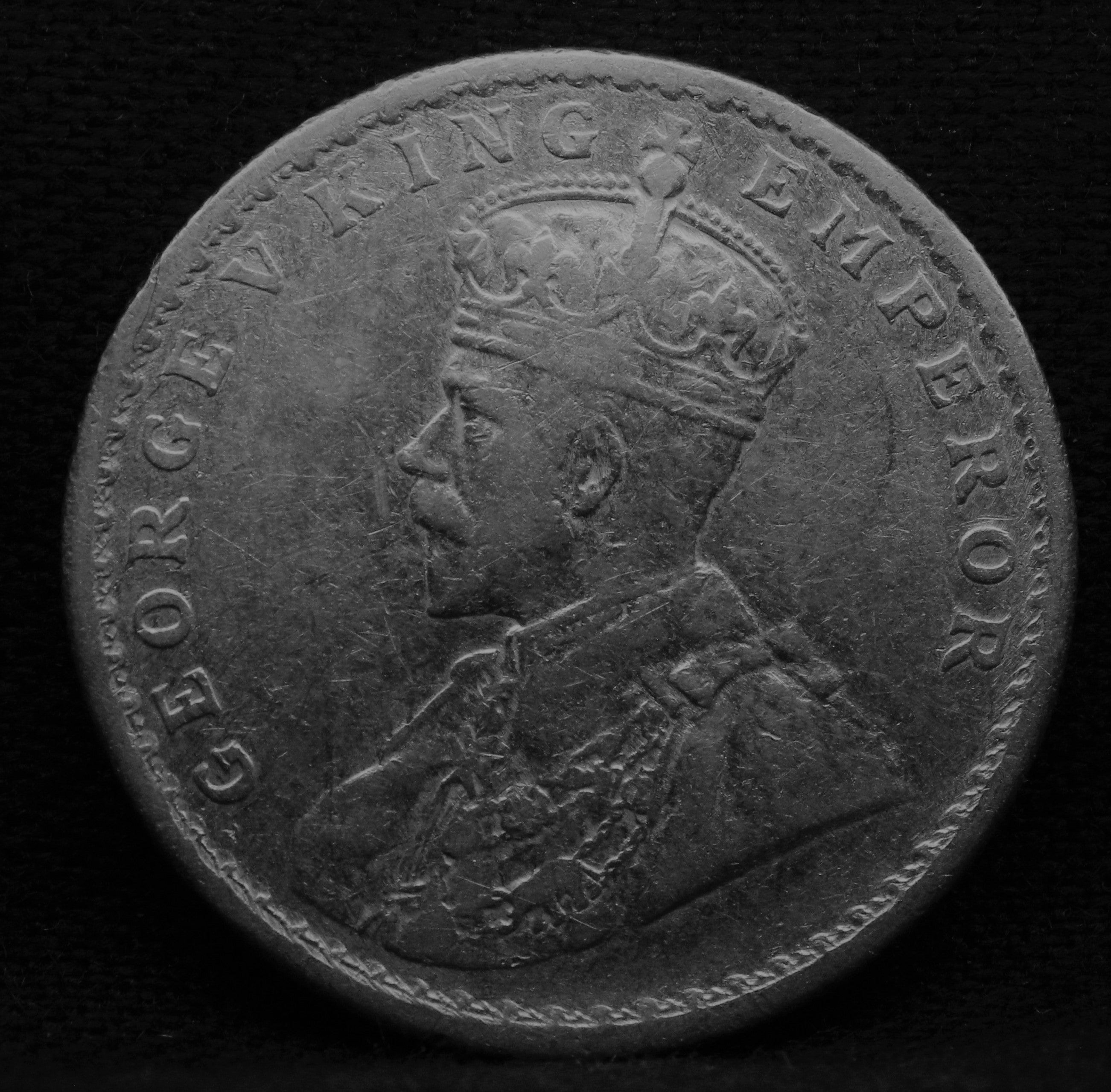 1 Rupee 1913 George V coins