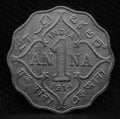 1 Anna 1914 George V coins