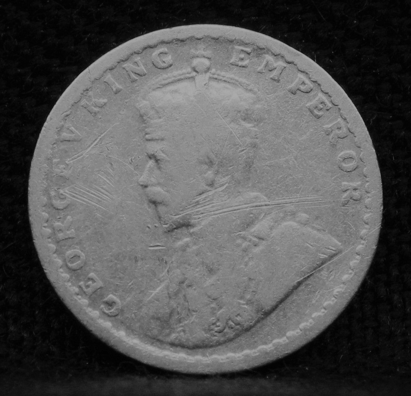 2 Annas 1914 George V Coins
