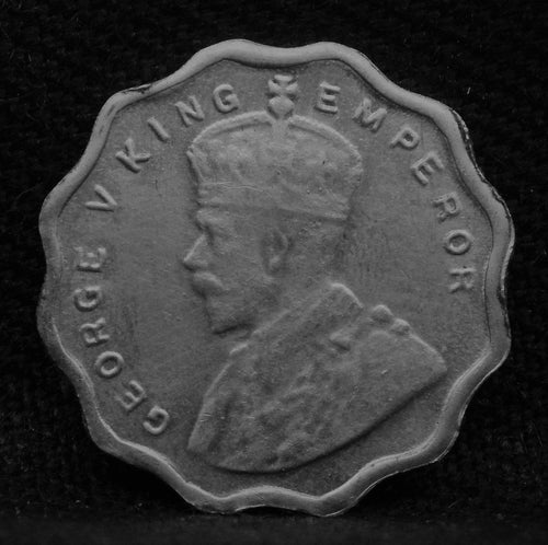 1 Anna 1915 George V coins