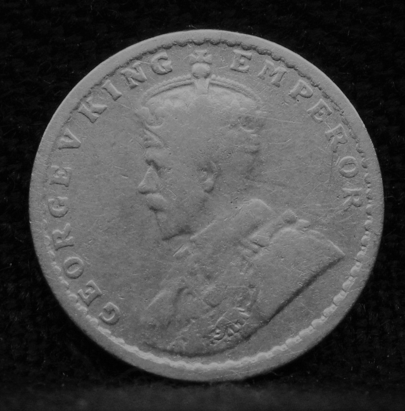 2 Annas 1915 George V Coins