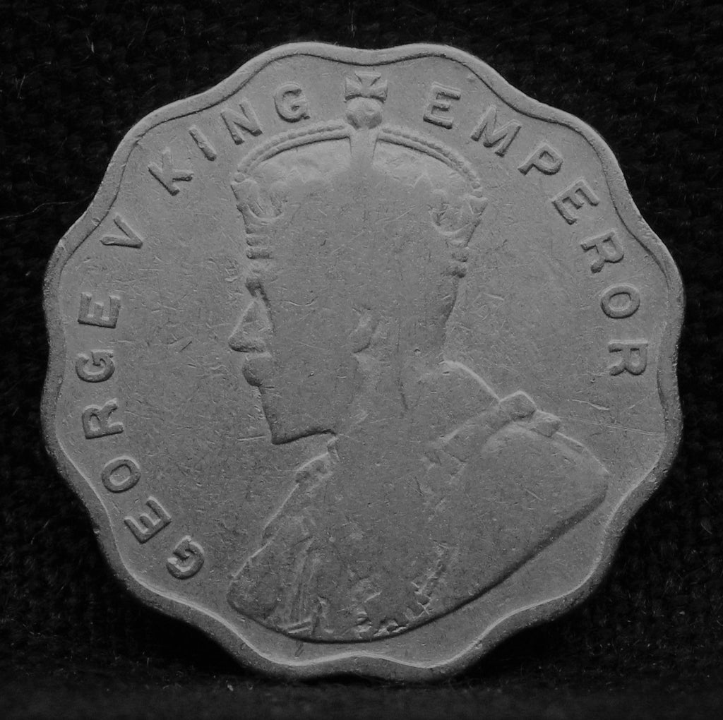 1 Anna 1916 George V coins