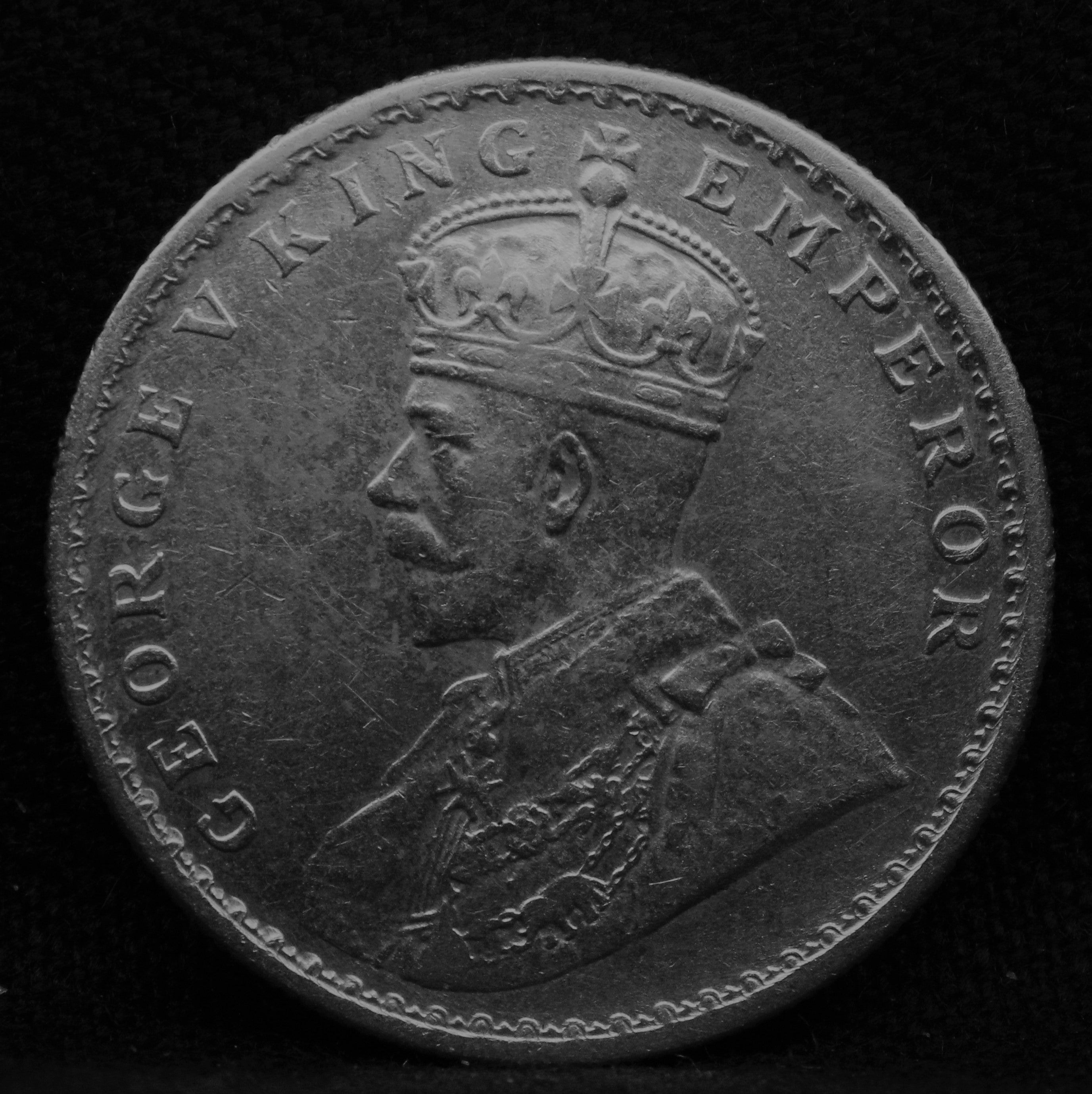 1 Rupee 1916 George V coins