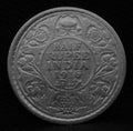 Half Rupee 1916 George V coins
