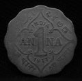 1 Anna 1917 George V Coins