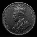 Half Rupee 1917 George V Coins