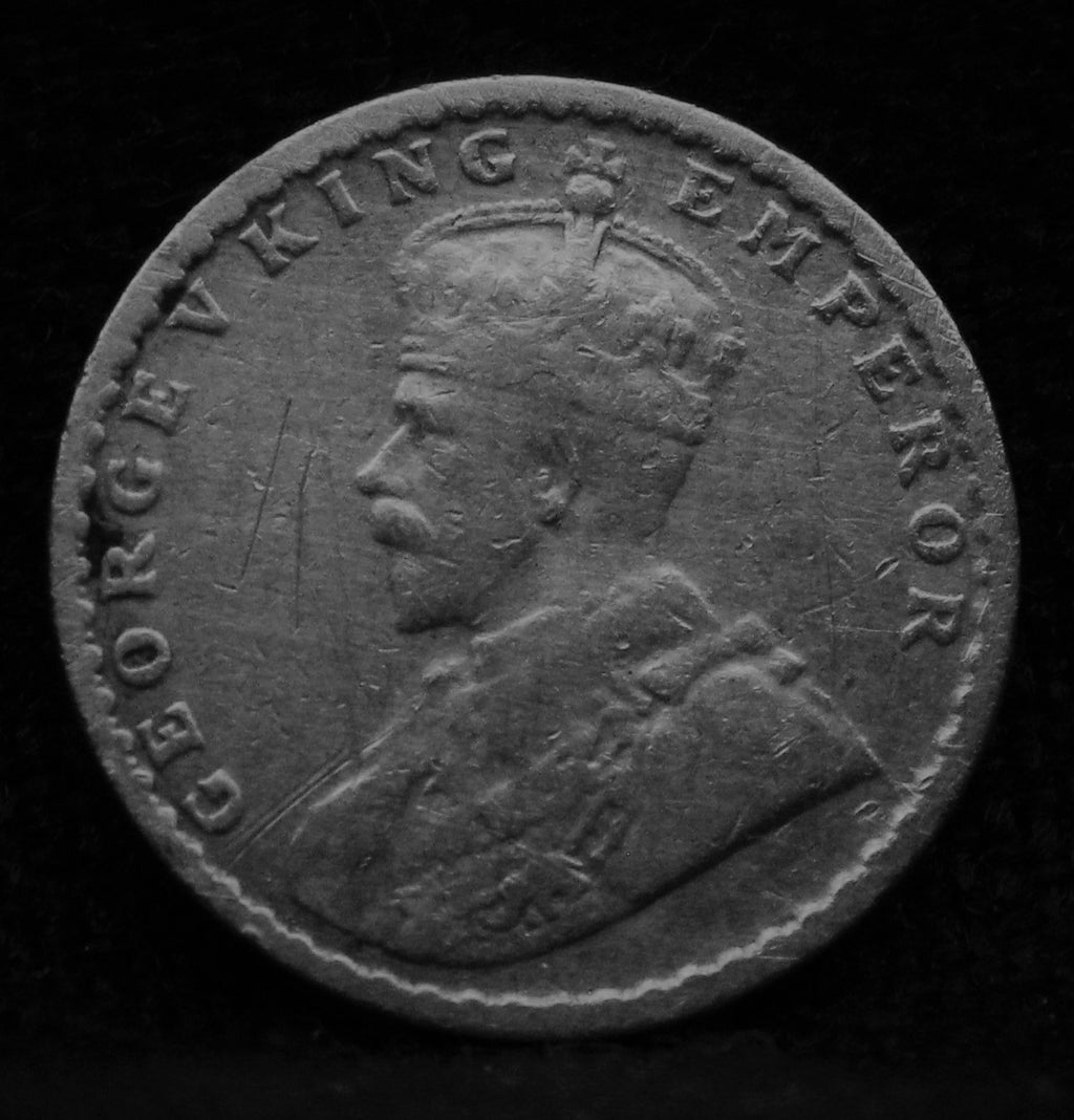 2 Annas 1917 George V Coins