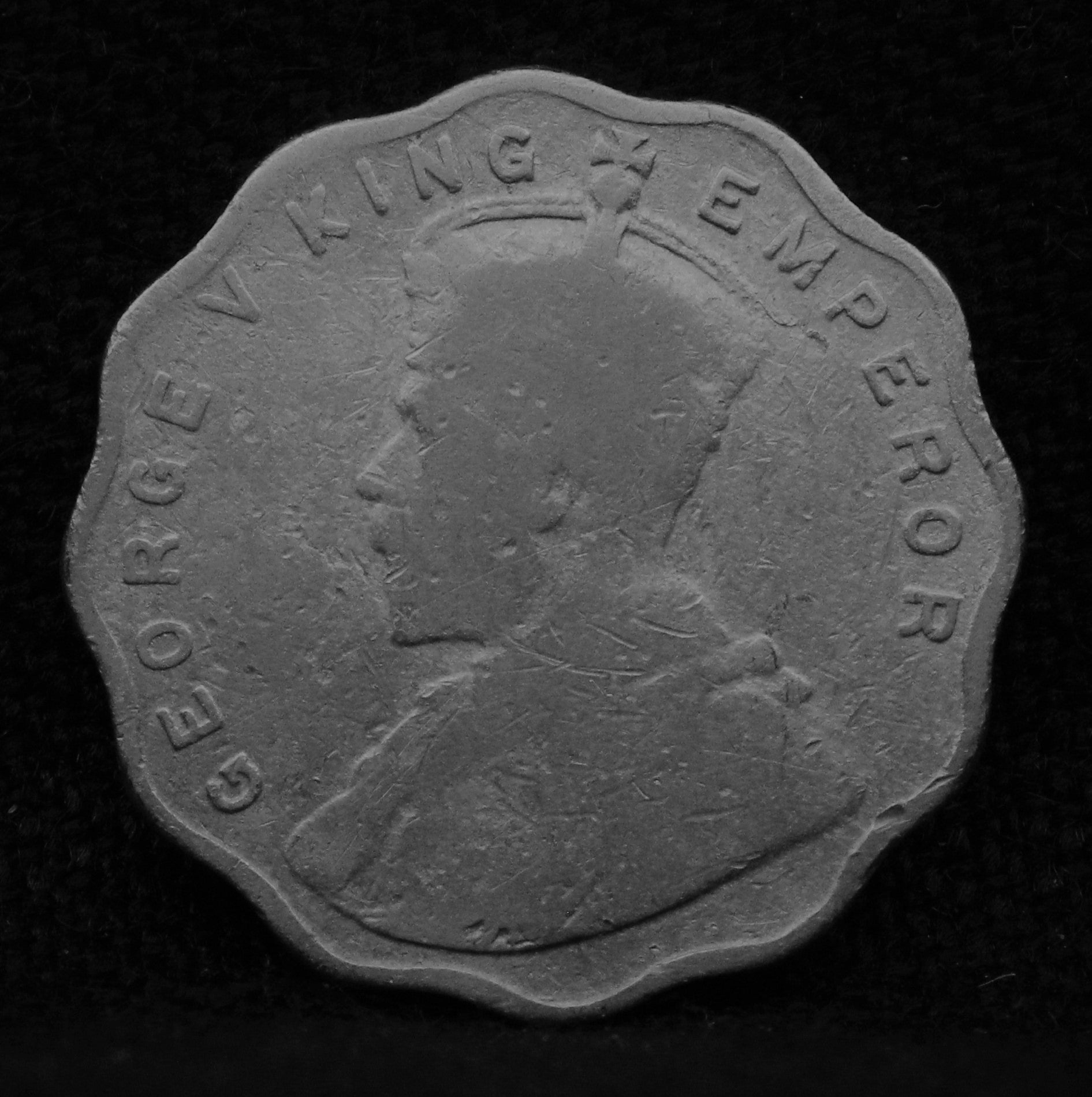 1 Anna 1917 George V Coins