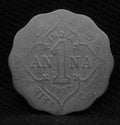 1 Anna 1917 George V Coins