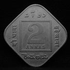 2 Annas 1920 George V Coins