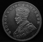 1 Rs 1921 George V Coins