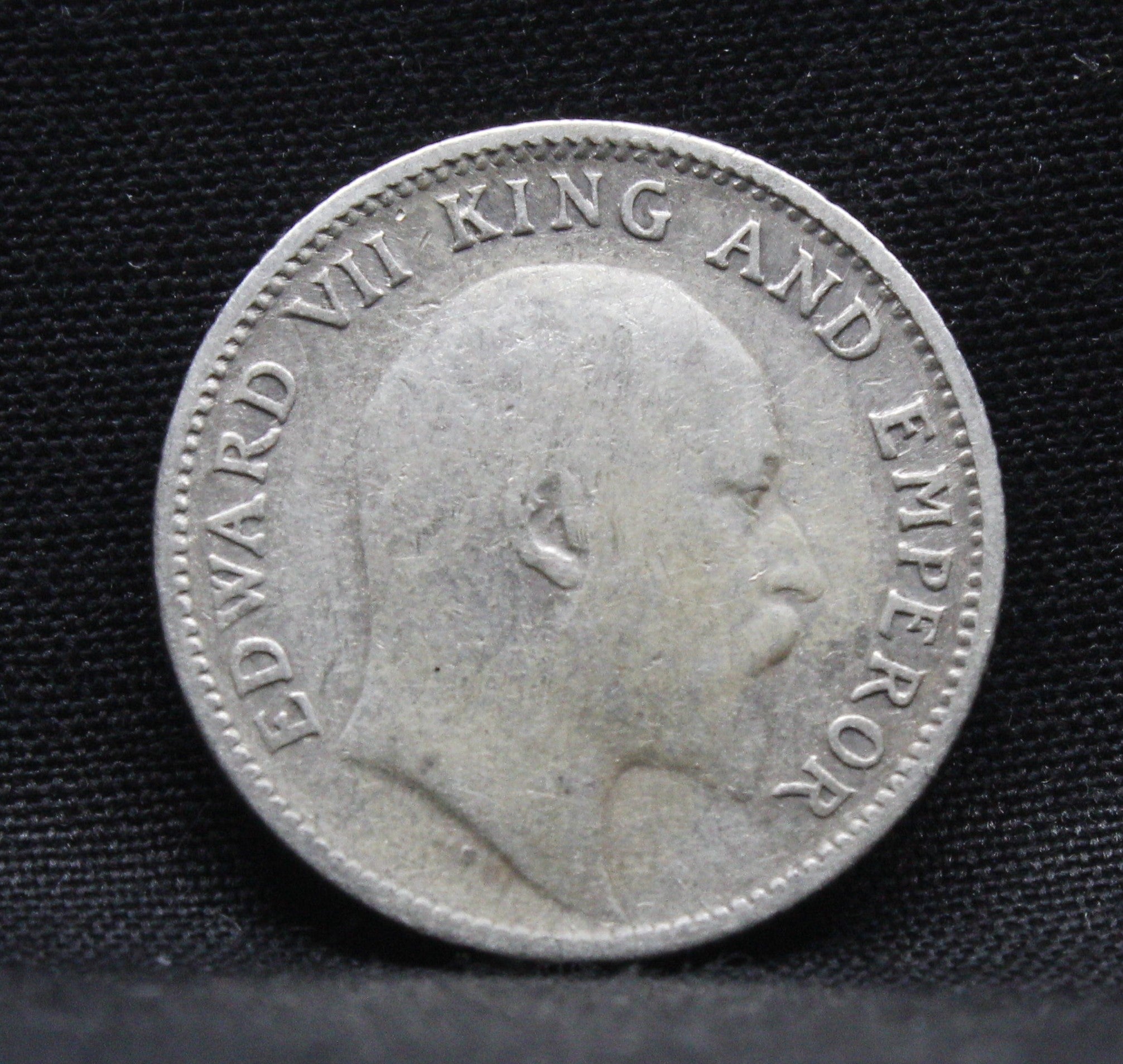 Quarter Rupees 1904 Edward VII Silver coins