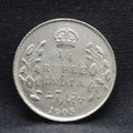 Quarter Rupees 1905 Edward VII Silver coins