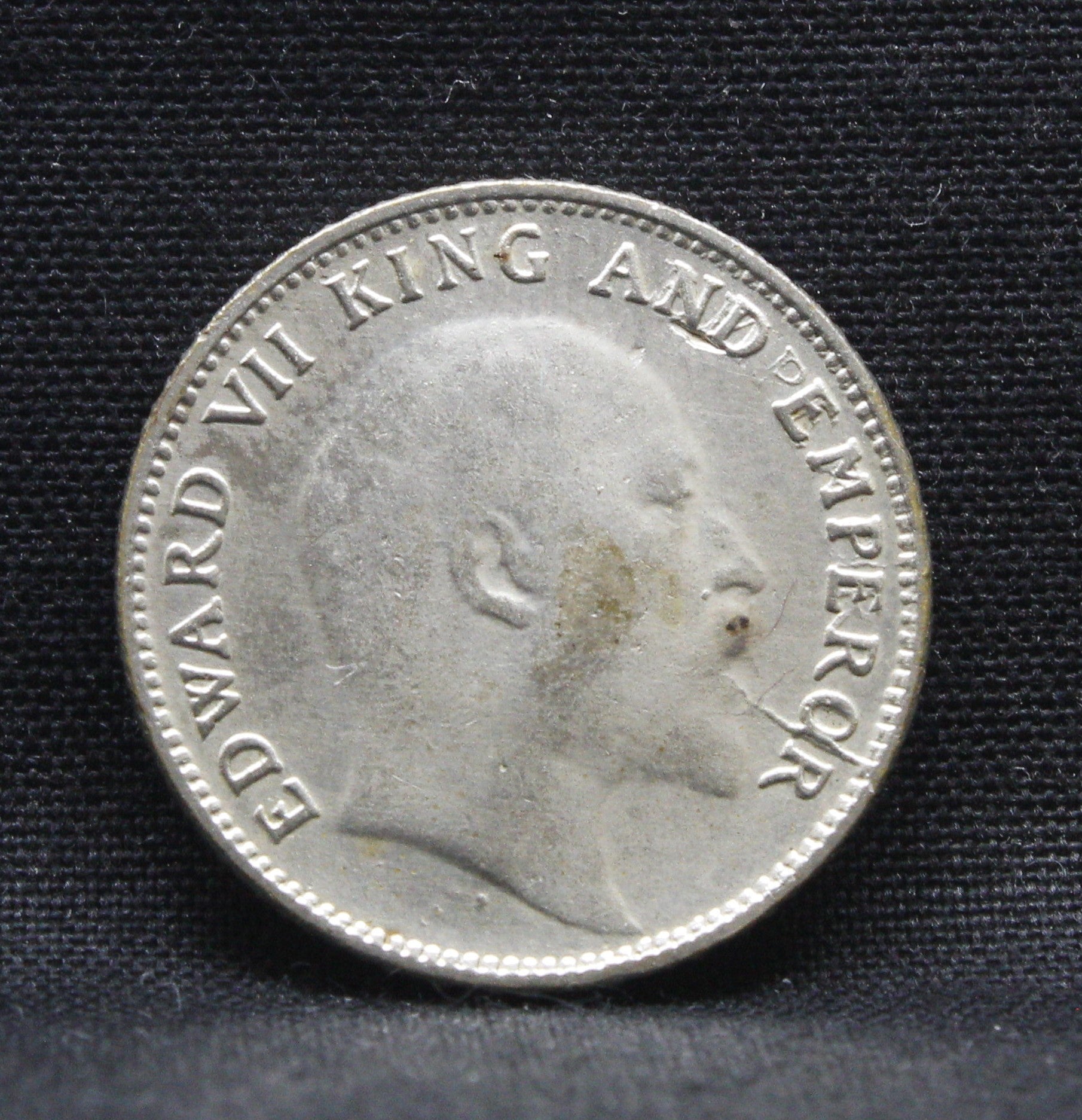 Quarter Rupees 1905 Edward VII Silver coins