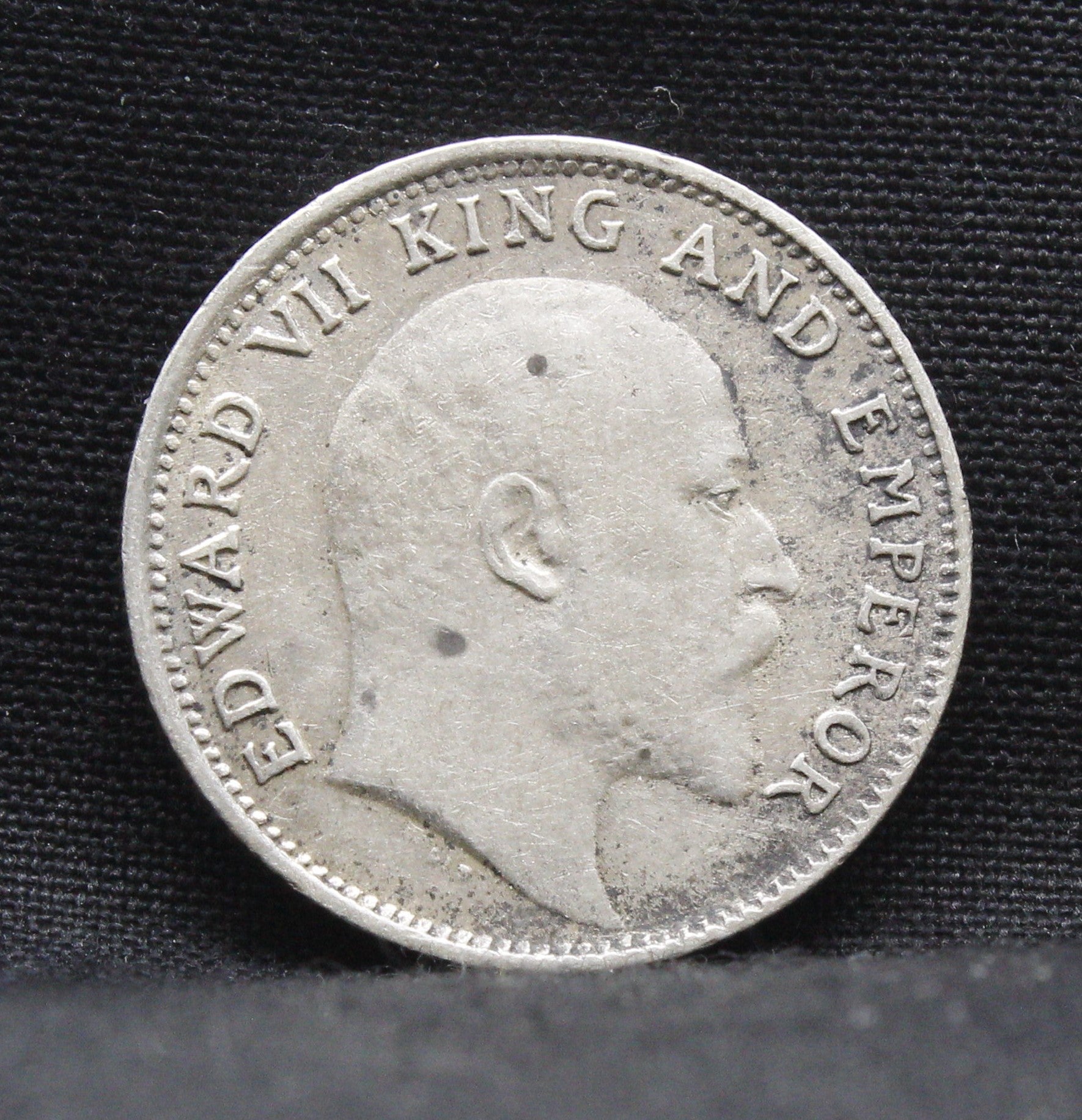 Quarter Rupees 1905 Edward VII Silver coins