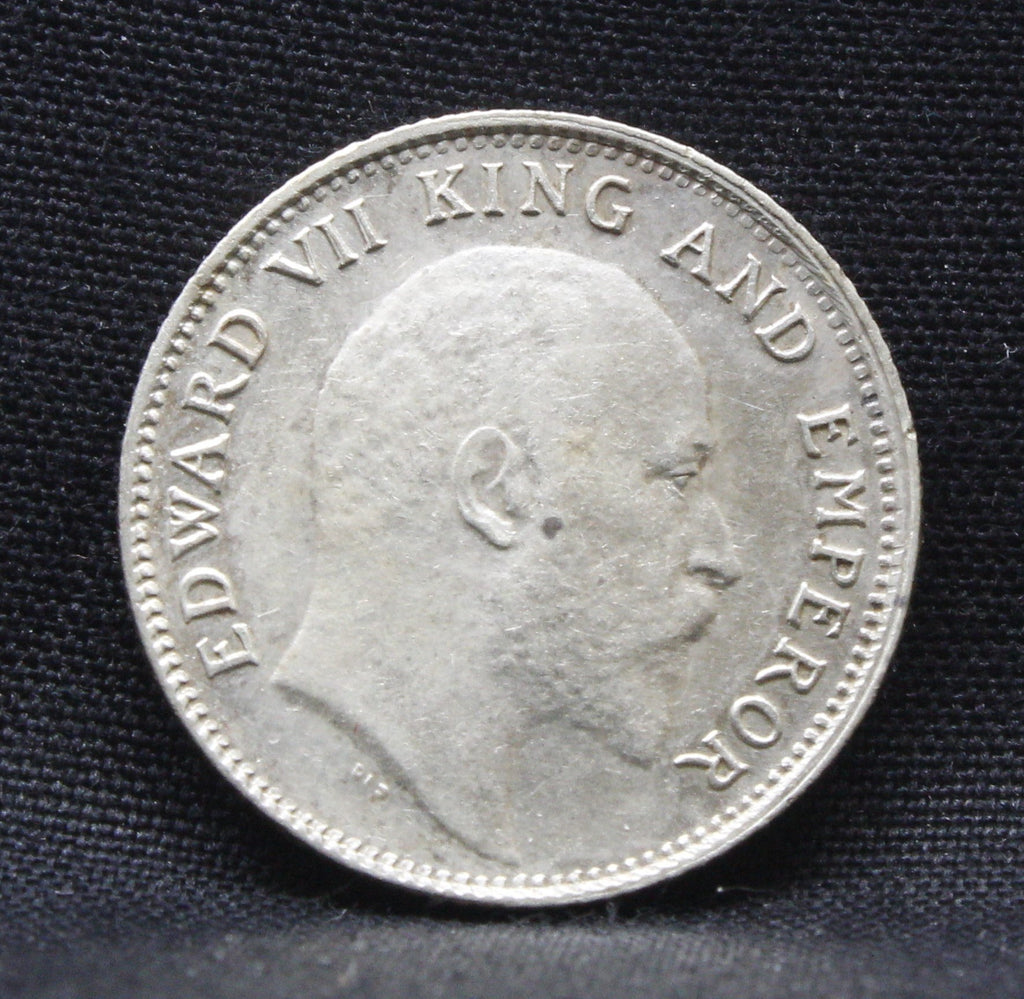Quarter Rupees 1905 Edward VII Silver coins