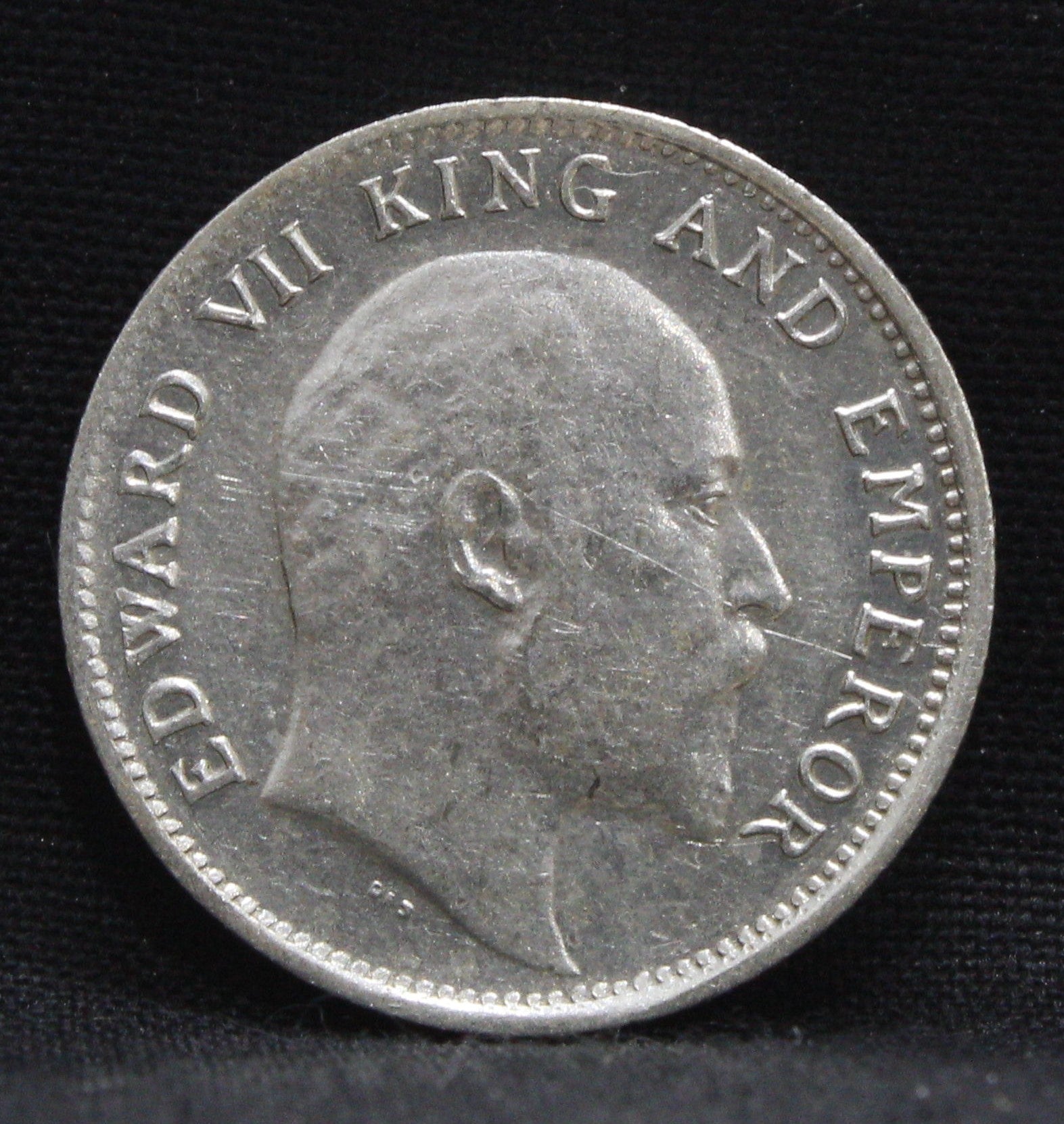 Quarter Rupees 1905 Edward VII Silver coins