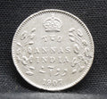 2 Annas 1907 Edward VII Silver coins