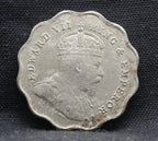 1 Anna 1907 Edward VII Copper-Nickel coins